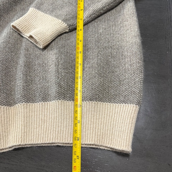Bullock Jones Men’s 100% Pure Cashmere Quarter Button Super Soft Sweater Size XL - Picture 4 of 7